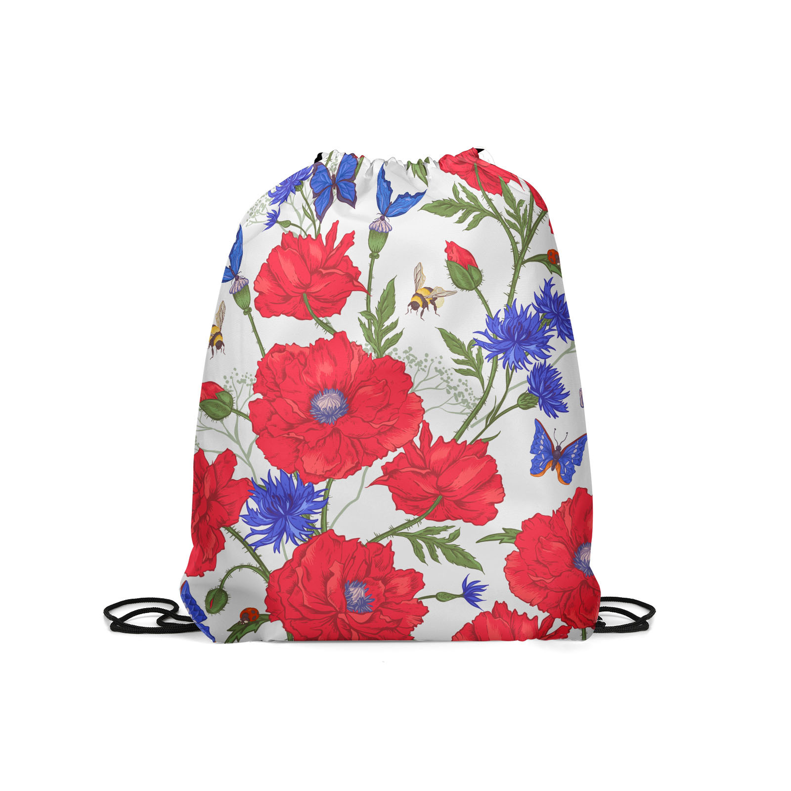 

Мешок для обуви унисекс Gorolla DrawstringBackpack 571 белый с красным, 42х35 см, DrawstringBackpack 571