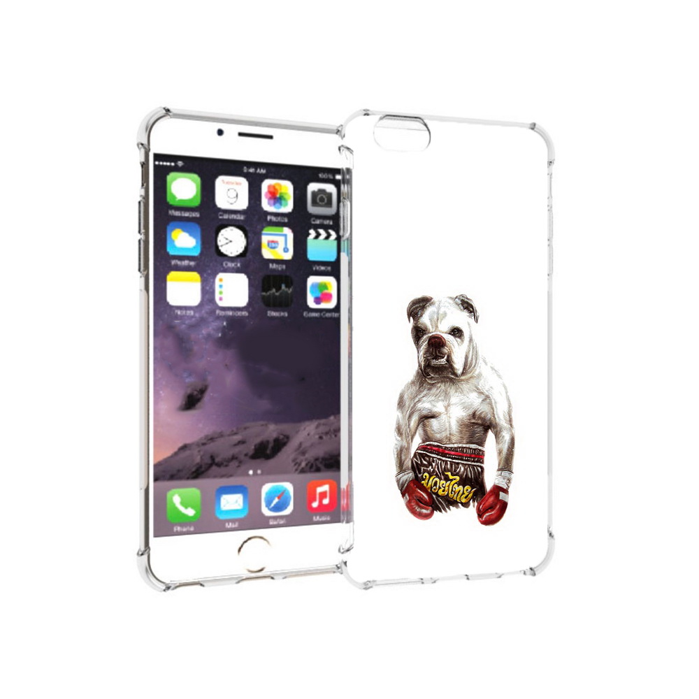 

Чехол MyPads Tocco для Apple iPhone 6 Plus боксер, Прозрачный, Tocco