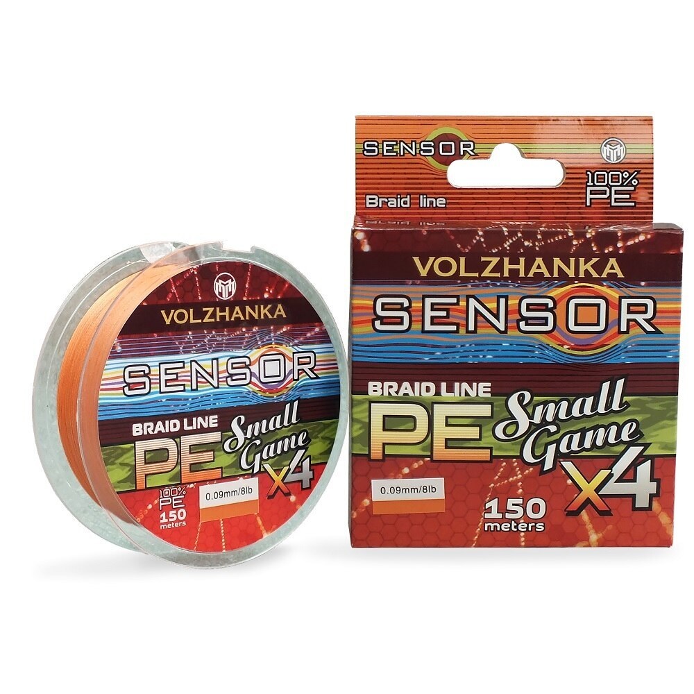 

Леска плетеная "Sensor Small Game X4" 150м/0.07мм, Оранжевый