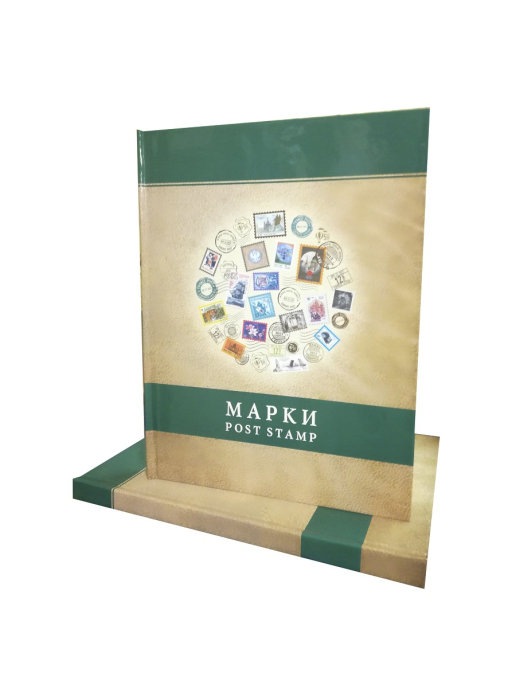 фото Альбом-книга для хранения марок albommonet . формат а4.
