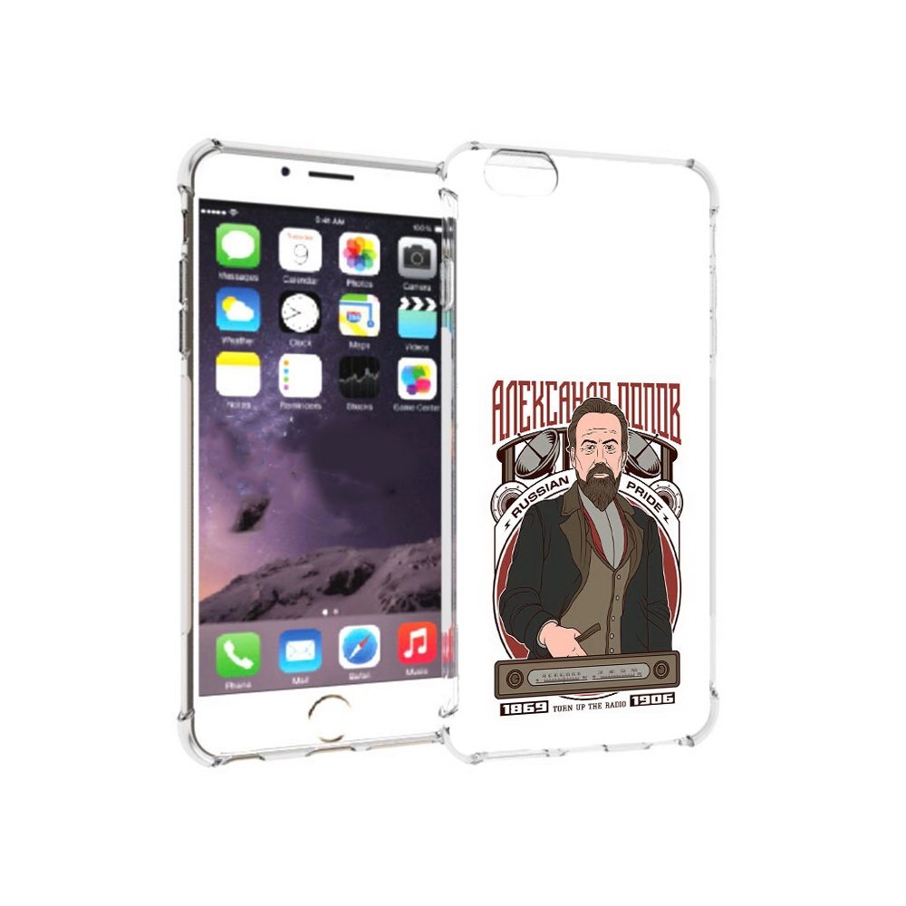 

Чехол MyPads Tocco для Apple iPhone 6 Plus Александр Попов, Прозрачный, Tocco
