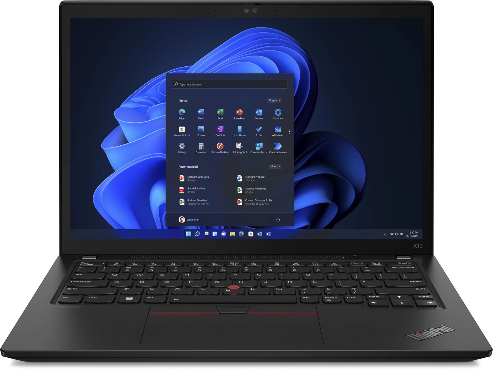 

Ультрабук Lenovo ThinkPad X13 Gen 3 Black (21BN0011US), ThinkPad X13 Gen 3