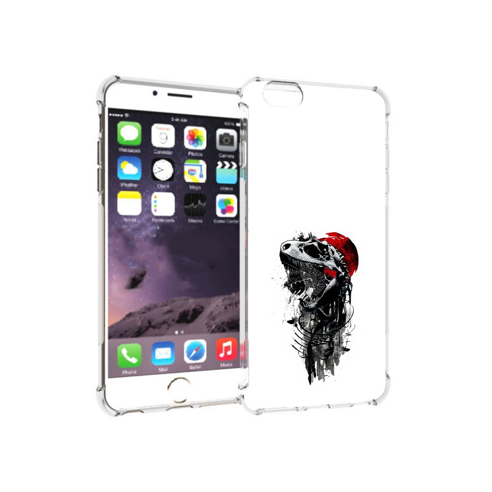 

Чехол MyPads Tocco для Apple iPhone 6 Plus вымерший динозавр, Прозрачный, Tocco