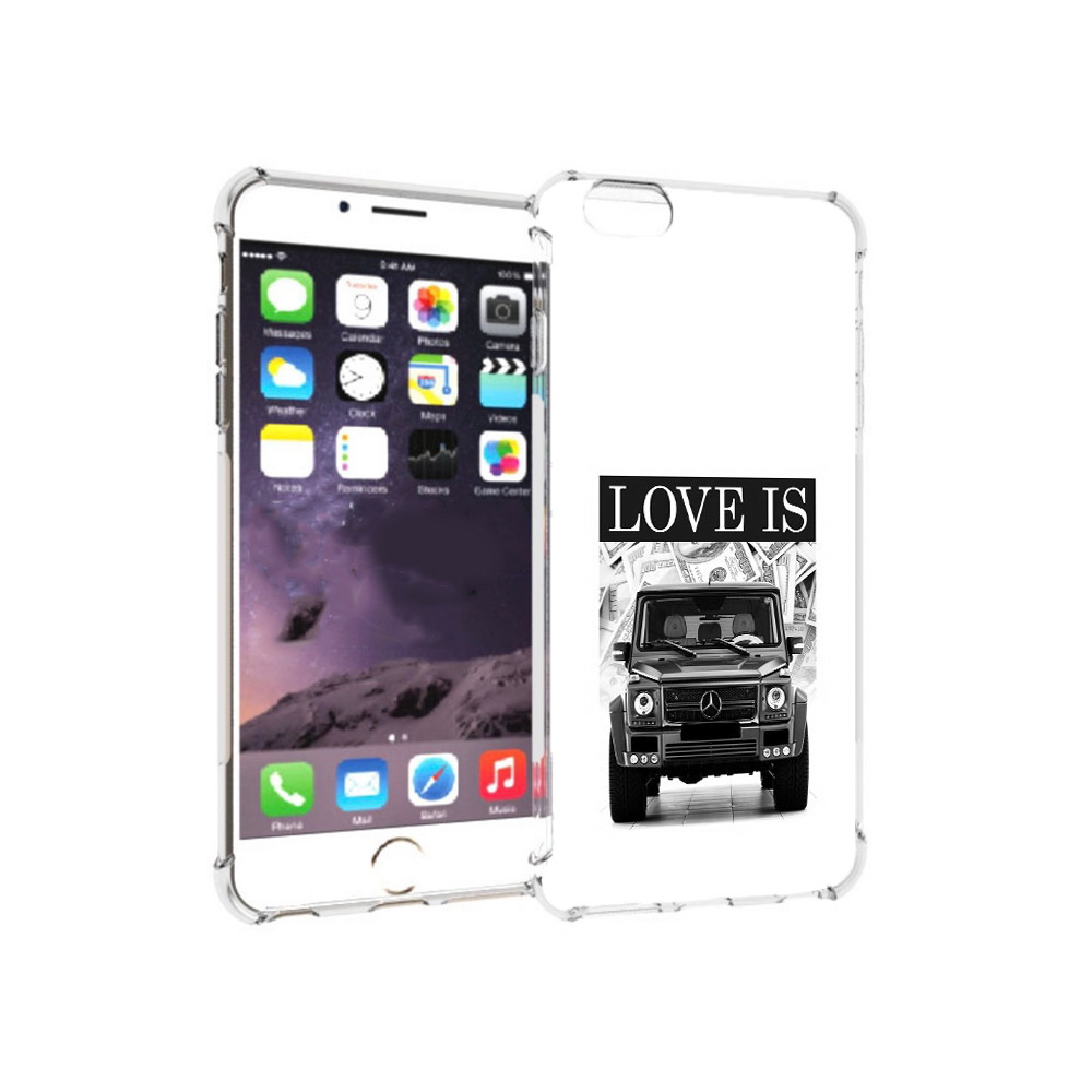 

Чехол MyPads Tocco для Apple iPhone 6 Plus гелик, Прозрачный, Tocco