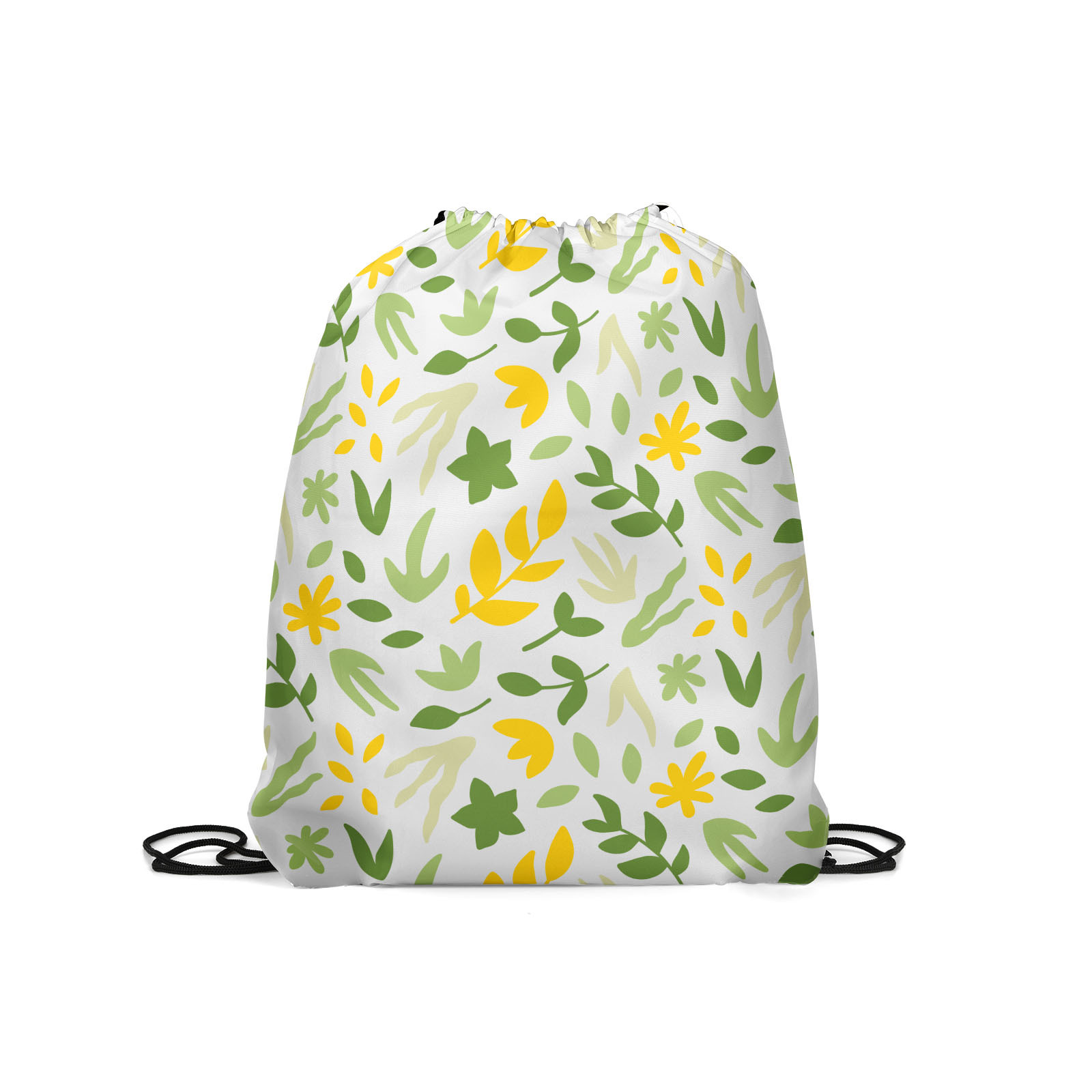 

Мешок для обуви унисекс Gorolla DrawstringBackpack 586 белый с зеленым, 42х35 см, DrawstringBackpack 586