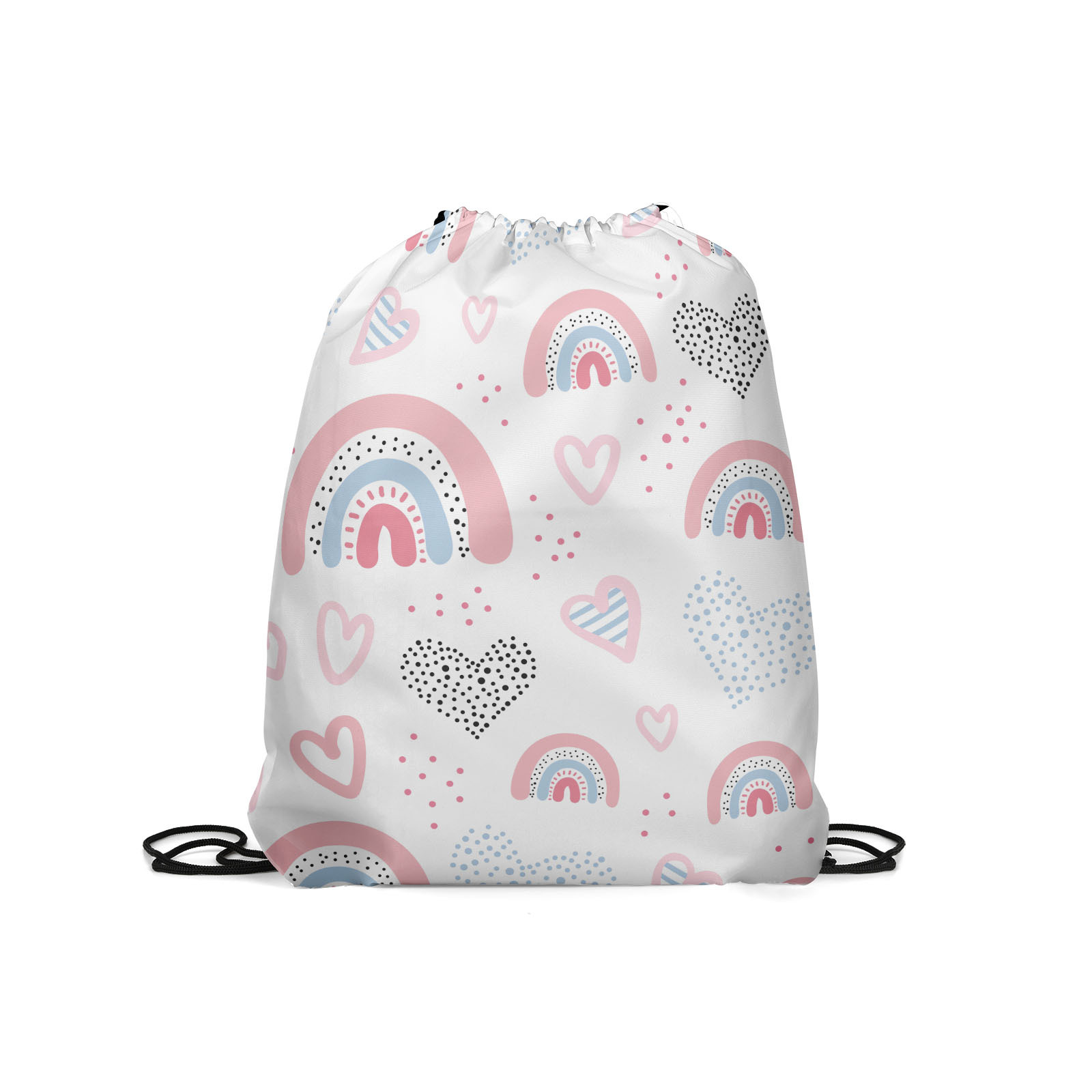 

Мешок для обуви унисекс Gorolla DrawstringBackpack 818 белый, 42х35 см, DrawstringBackpack 818