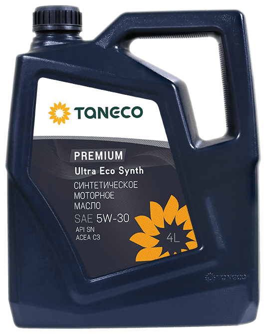 фото Моторное масло taneco premium ultra eco synth 5w30 4л 4650229680086