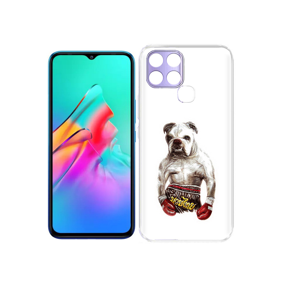 

Чехол MyPads Tocco для Infinix Smart 6 боксер, Прозрачный, Tocco
