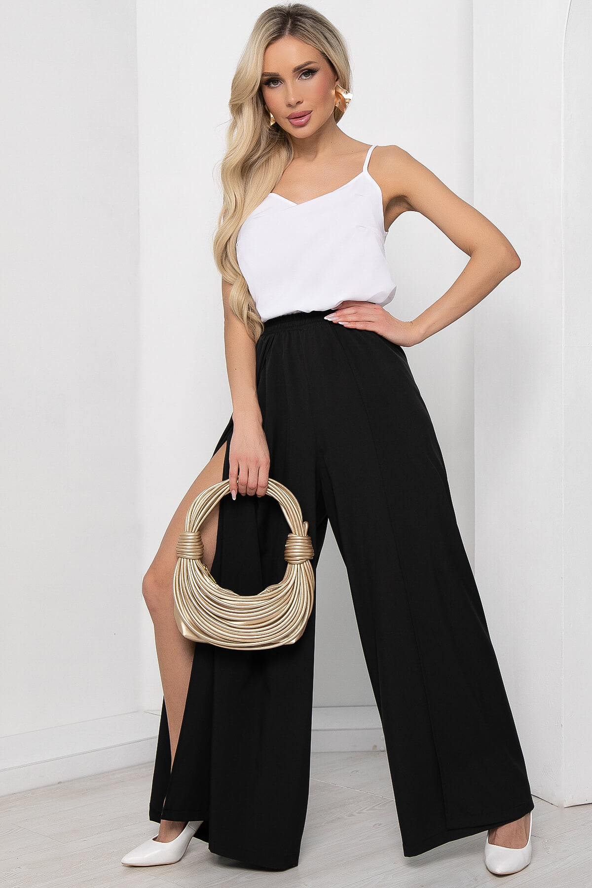 

Брюки женские LT Collection Мой успех черные 50 RU, Черный, Мой успех