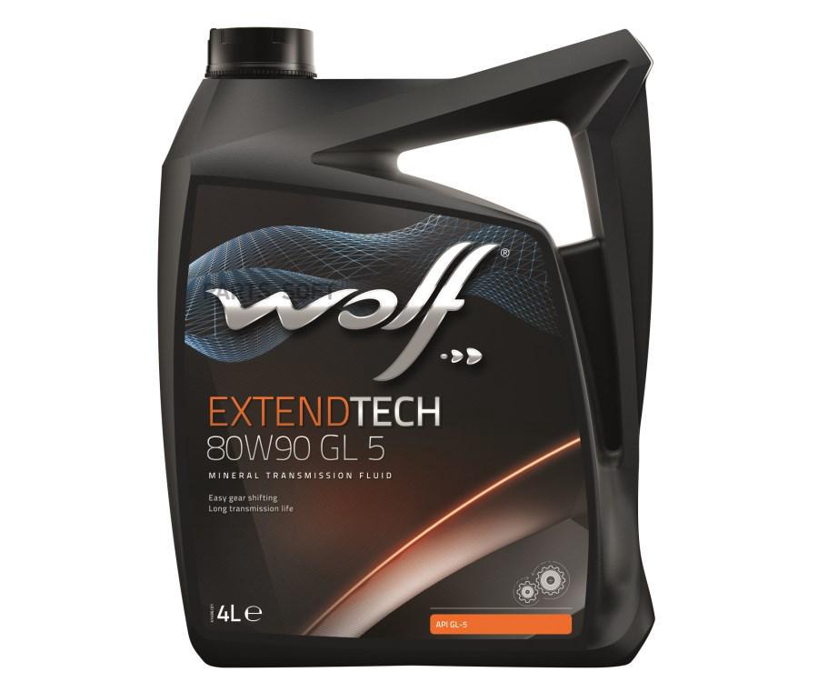 

Масло Трансмиссионное Wolf Extendtech 80W90 Gl 5 4L Wolf 8323867