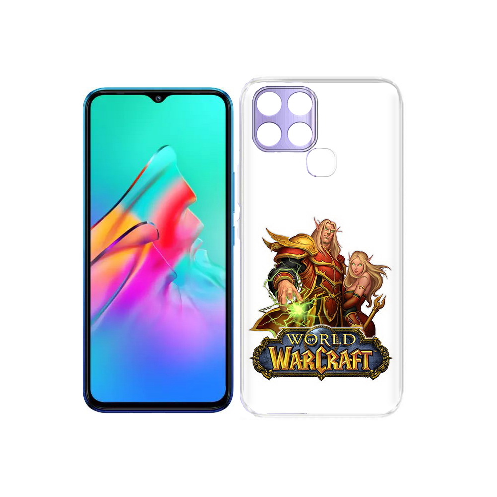 

Чехол MyPads Tocco для Infinix Smart 6 варкрафт2, Прозрачный, Tocco