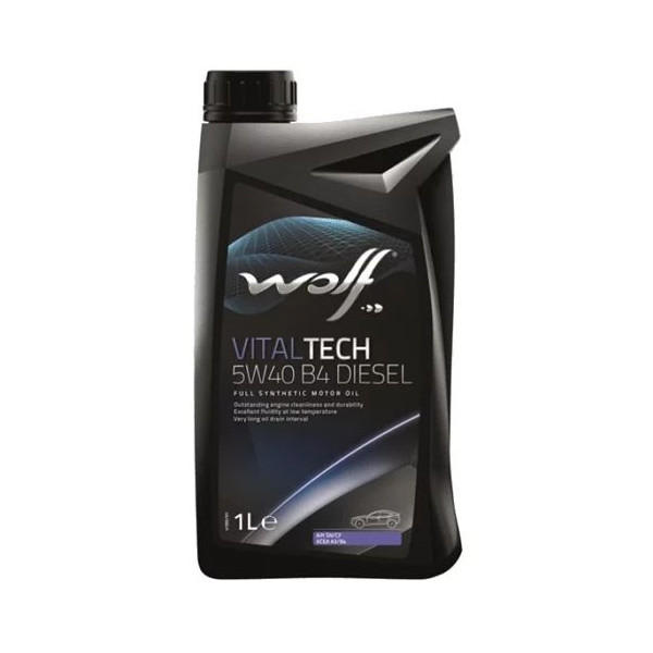 

Wolf Масло Моторное Vitaltech 5W40 B4 Diesel 1L