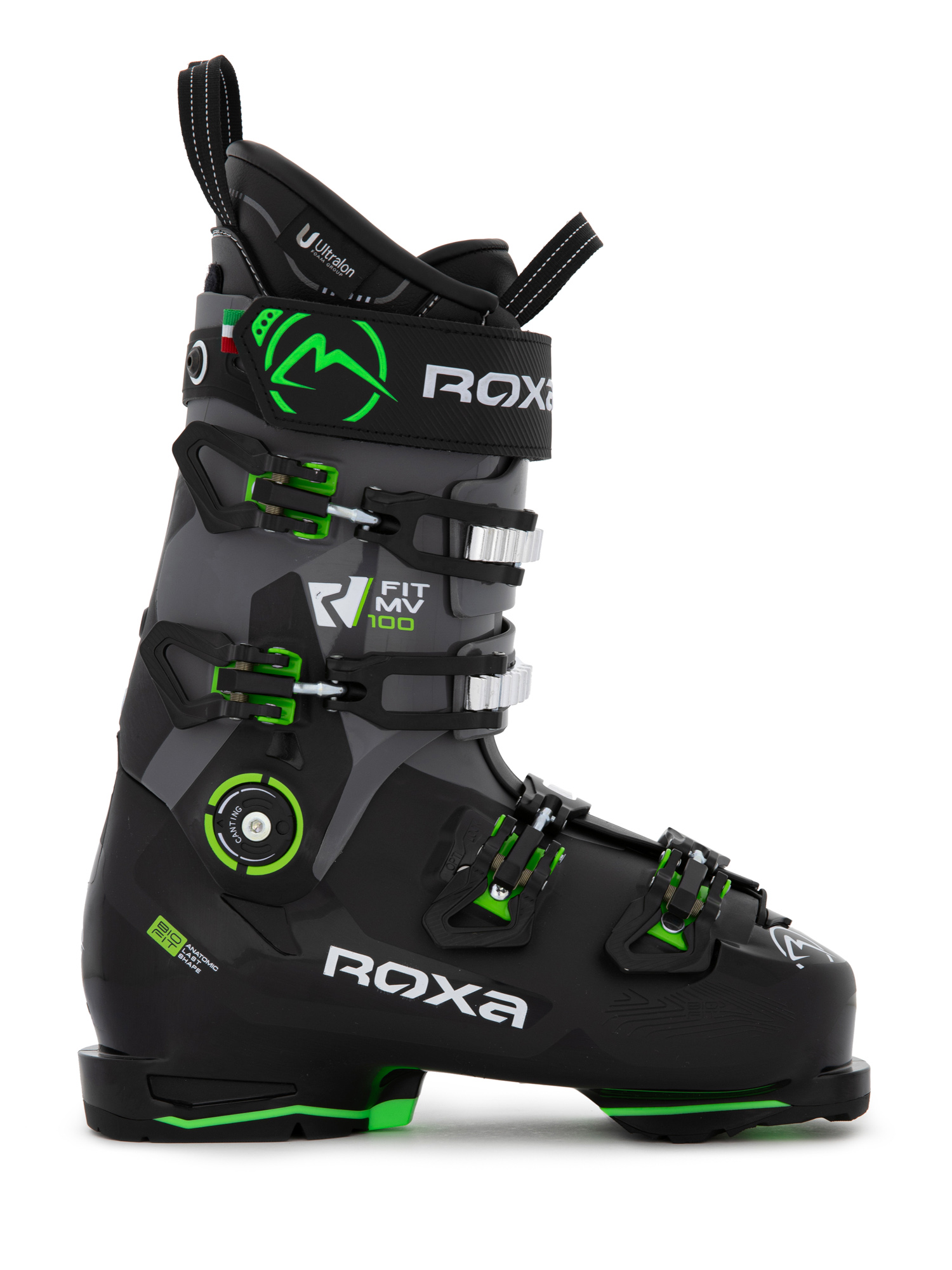 

Горнолыжные Ботинки Roxa R/Fit Mv 100 Gw Black/Cement/Green (См:27,5) 2024-25, Черный, R/Fit Mv 100 Gw