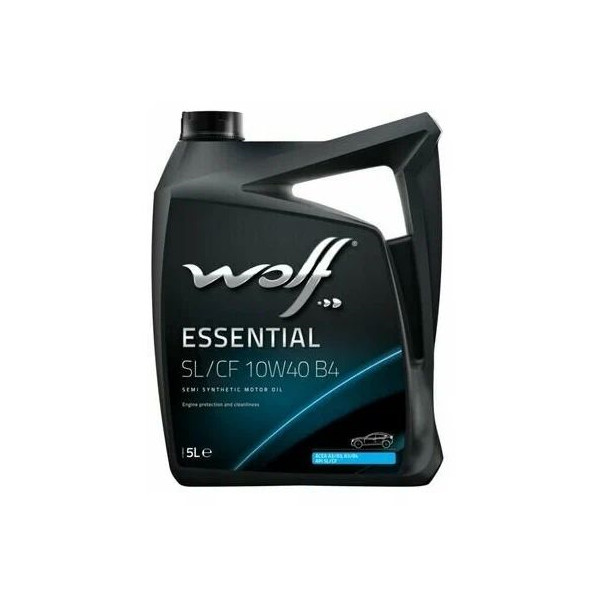 

Масло Моторное Essential Sl/Cf 10W40 B4 5l Wolf 1047542