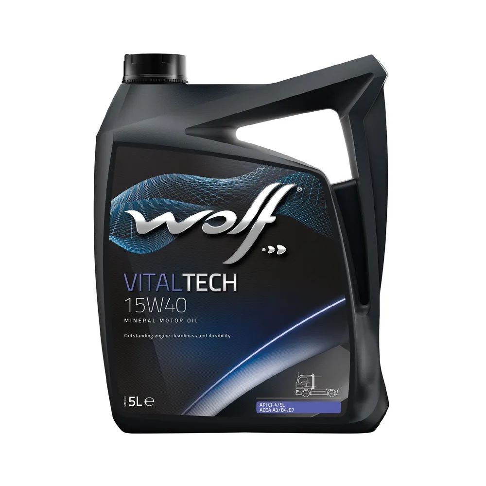 

Wolf Масло Моторное Vitaltech 15W40 5L