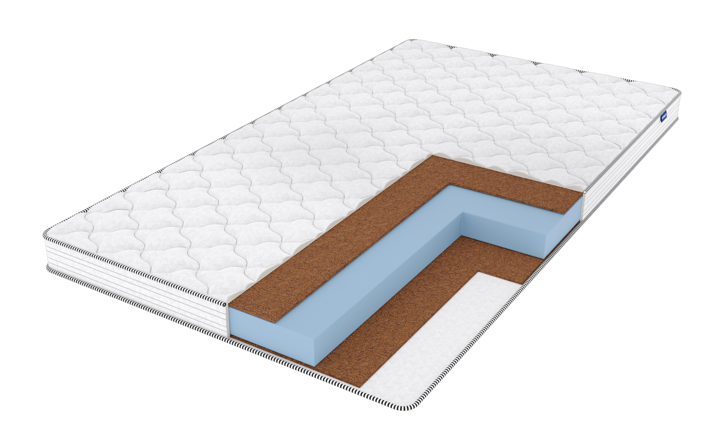 

Матрас Vitaflex Hard Lounge 80х190, Белый, Hard Lounge