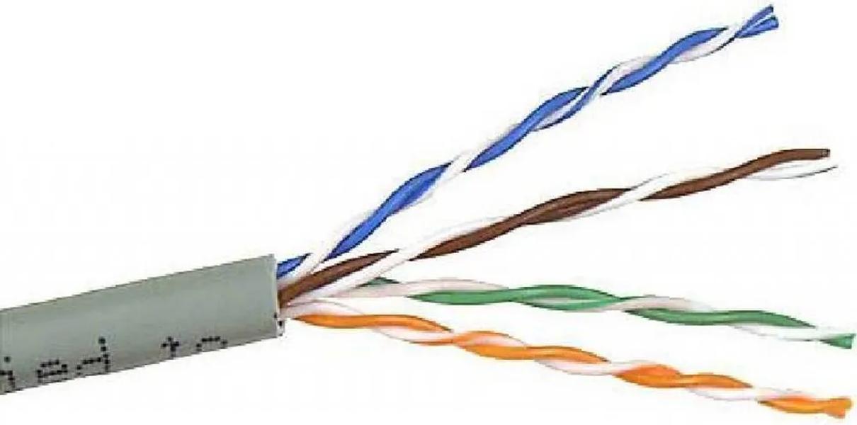 фото Кабель информационный lanmaster twt-5eutp-xs кат.5е u/utp не экранированный 4x2x25awg pvc