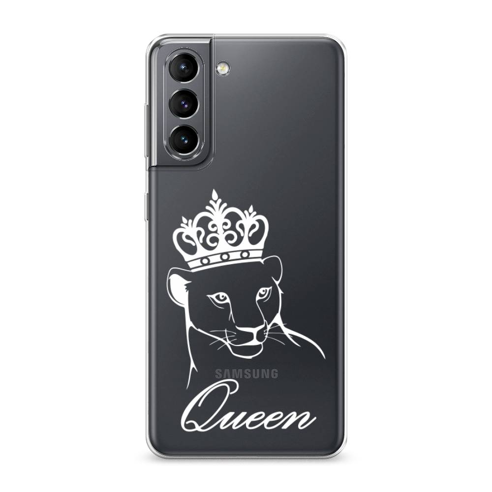 

Чехол Awog на Samsung Galaxy S21 / Самсунг S21 "Львица королева", Бежевый;прозрачный, 2101850-7