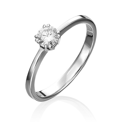

Кольцо из золота р. 18 PLATINA jewelry 01-0538-00-101-1120-30, бриллиант, 01-0538-00-101-1120-30