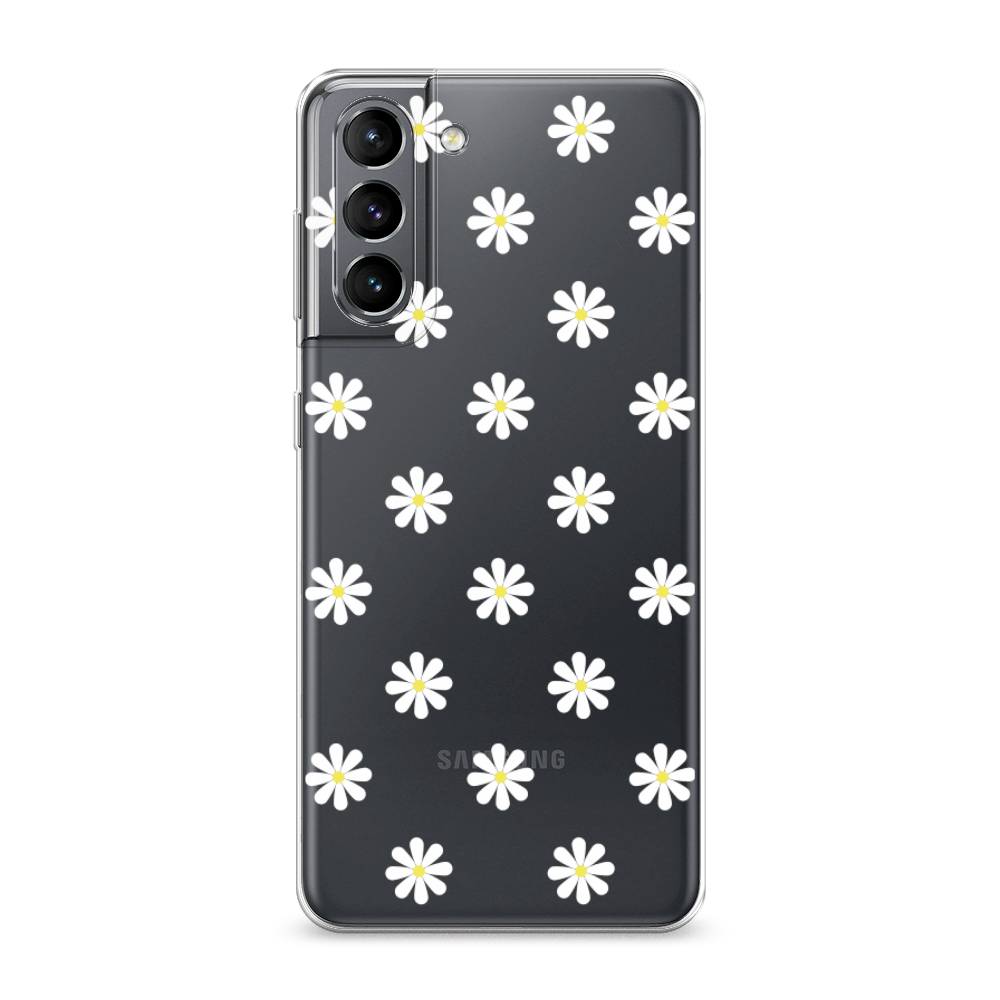 

Чехол Awog "Маленькие ромашки" для Samsung Galaxy S21, 2101850-8