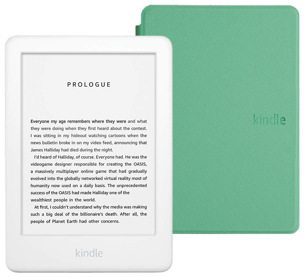 

Электронная книга Amazon Kindle 10 8Gb SO White с обложкой ReaderONE Light Green, Белый, Электронная книга Amazon Kindle 10 8Gb SO White с обложкой ReaderONE