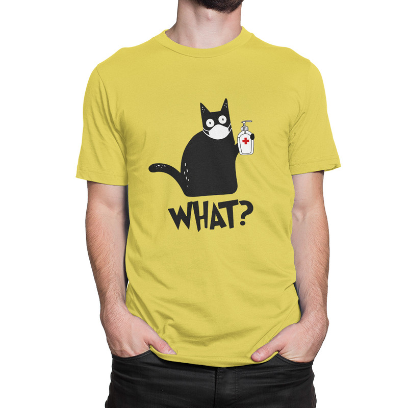 

Футболка мужская Dream Shirts Котик На Карантине желтая L, Желтый, Котик На Карантине