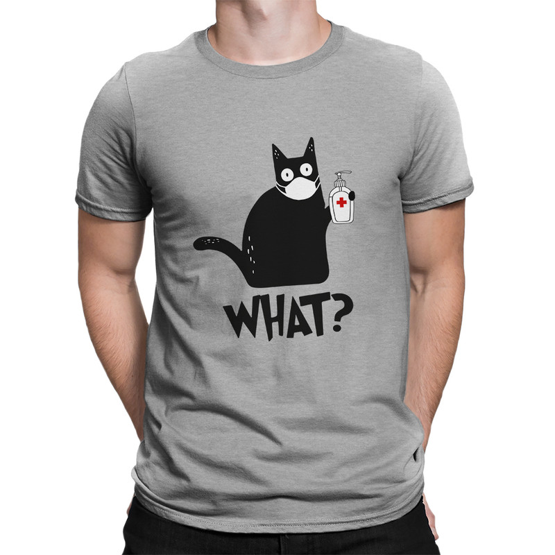 

Футболка мужская Dream Shirts Котик На Карантине серая XS, Серый, Котик На Карантине