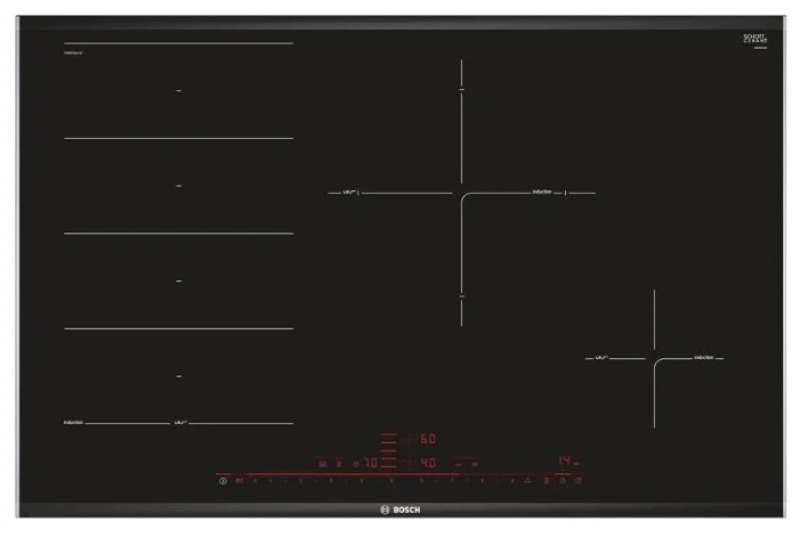 фото Индукционная варочная панель bosch pxe875dc1e