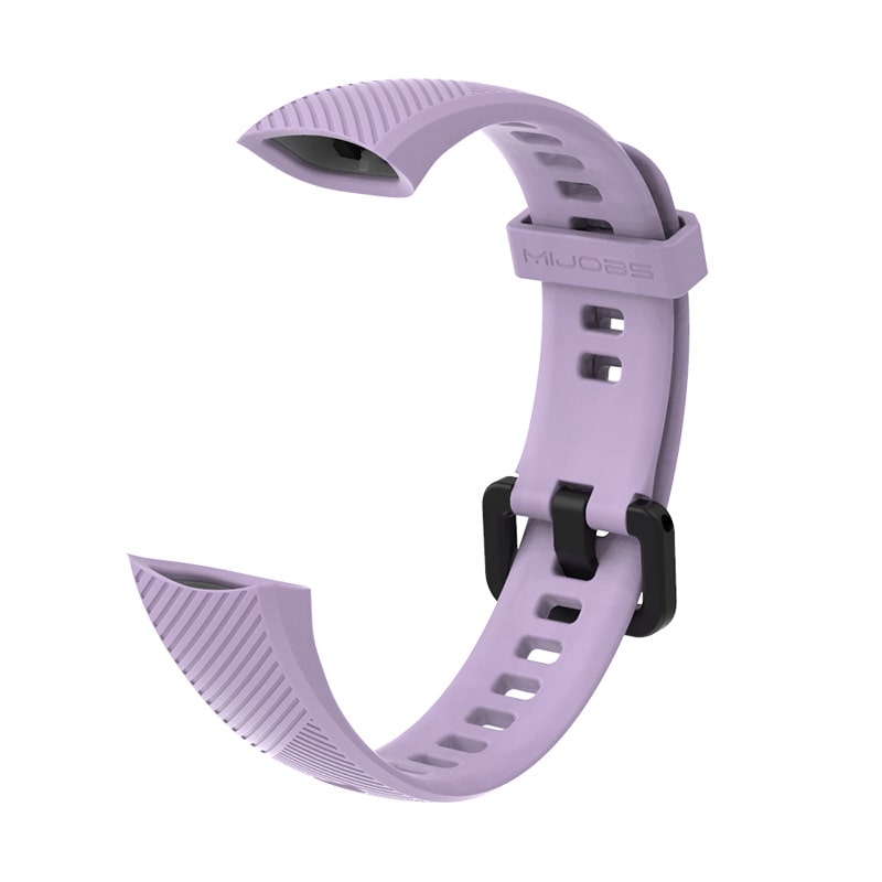 

Силиконовый ремешок Mijobs для Honor Band 4 / Band 5 (сиреневый)