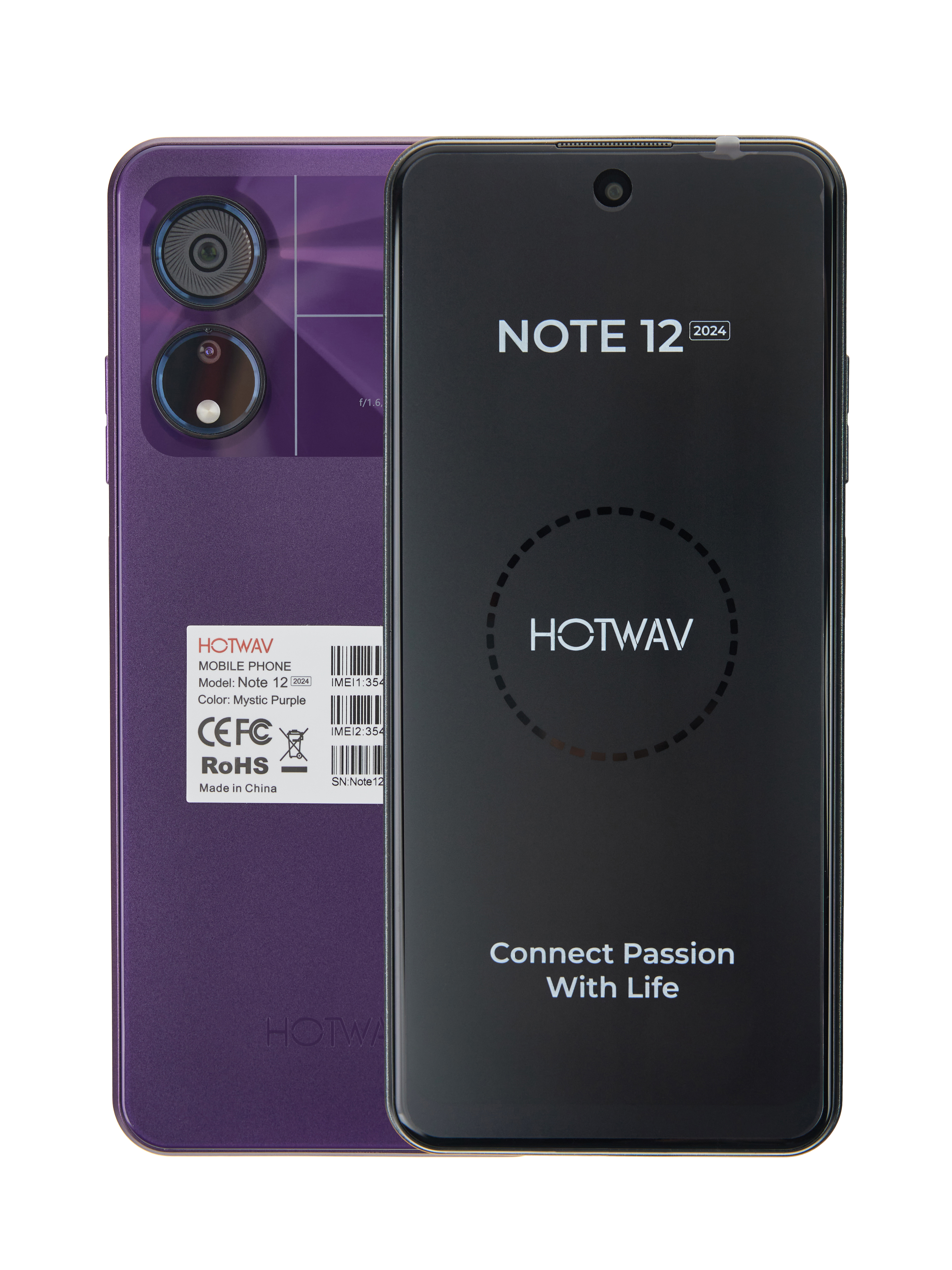 

Смартфон Hotwav Note 12 16/128GB Mystic purple, Note 12