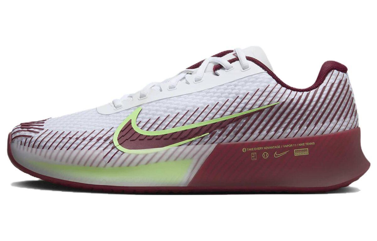 

Кроссовки унисекс Nike Court Air Zoom Vapor 11 белые 41 EU, Белый, Court Air Zoom Vapor 11
