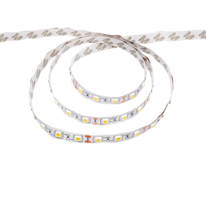 

Светодиодная лента Ecola 4661611 3 м белый, 3 м, IP20, SMD5050, 60 LED/м, 14.4 Вт/м, 12 В, 4200К