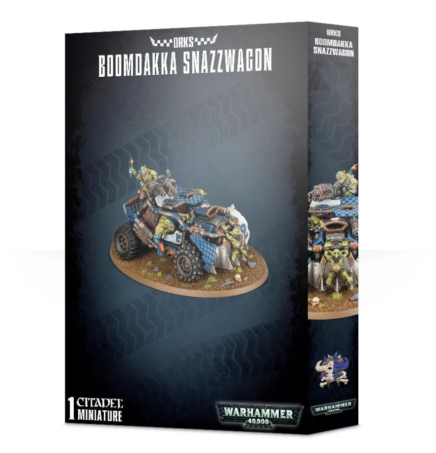 

50-39GW Набор Орки. Испепелила Orks Boomdakka Snazzwagon