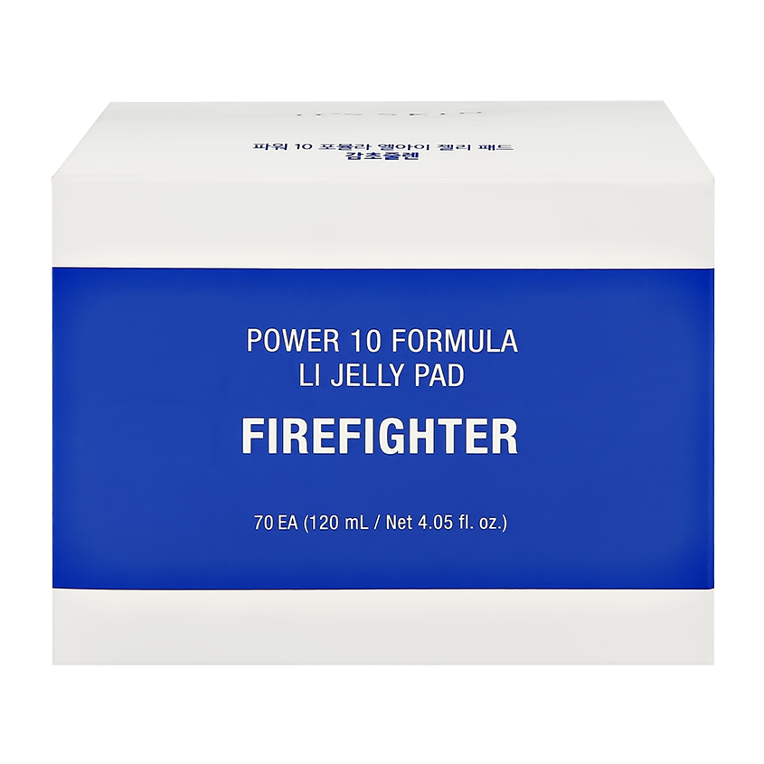 Диски для лица Its Skin Power 10 Formula Firefighter, увлажняющие, 70 шт хлопковые диски pyunkang yul