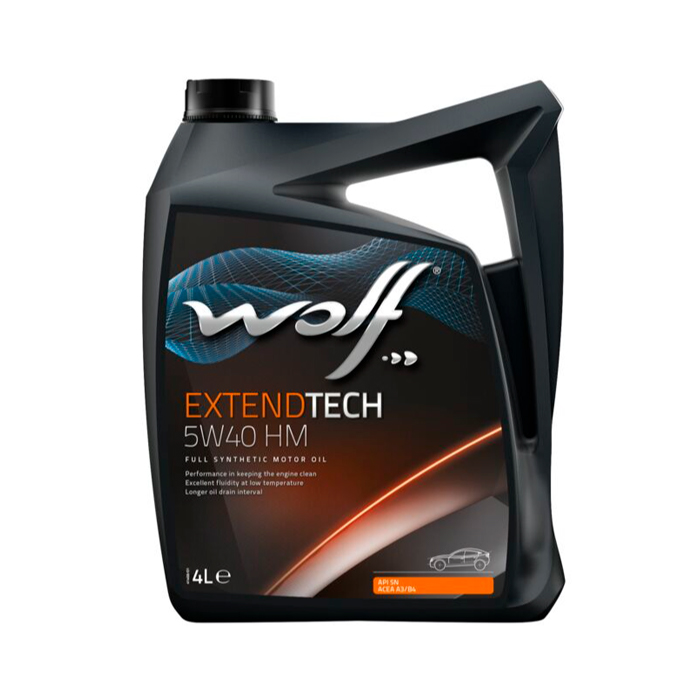 

Моторное масло Wolf Extendtech HM 5W40 4 л