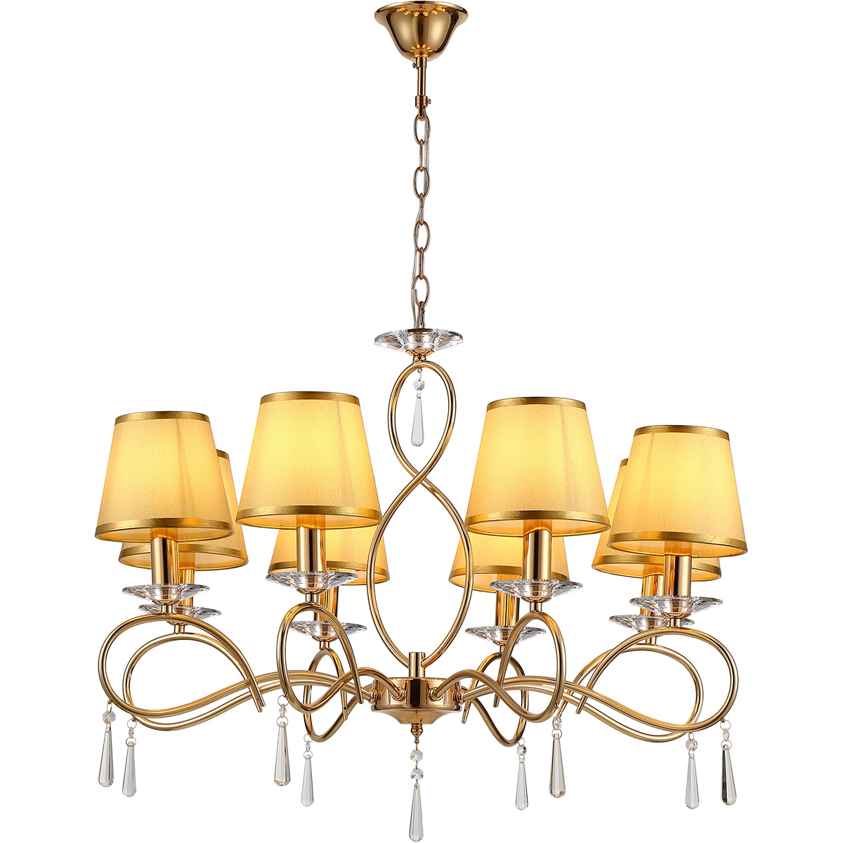 

Люстра классическая Illumico IL5271-8P-27 GD