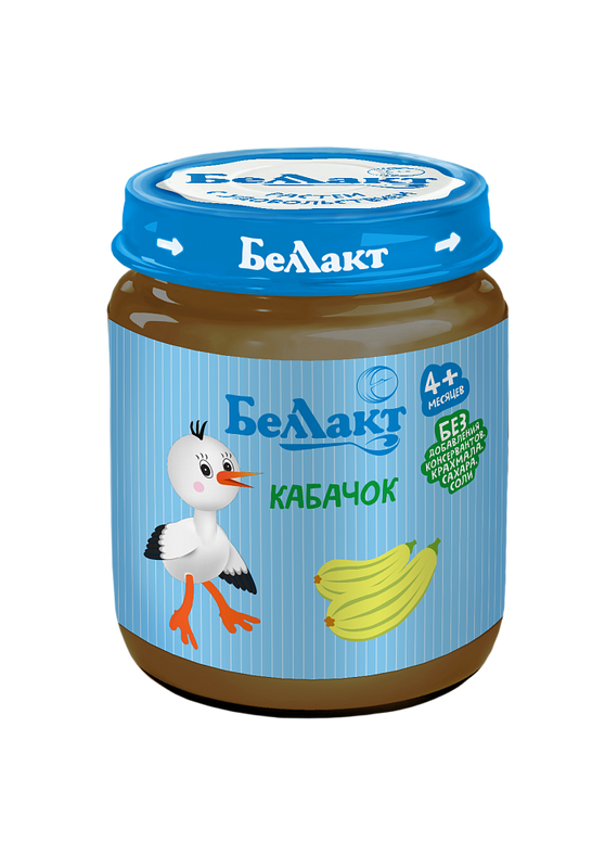 

Пюре Беллакт из кабачков 100гр. 1 шт., из кабачков