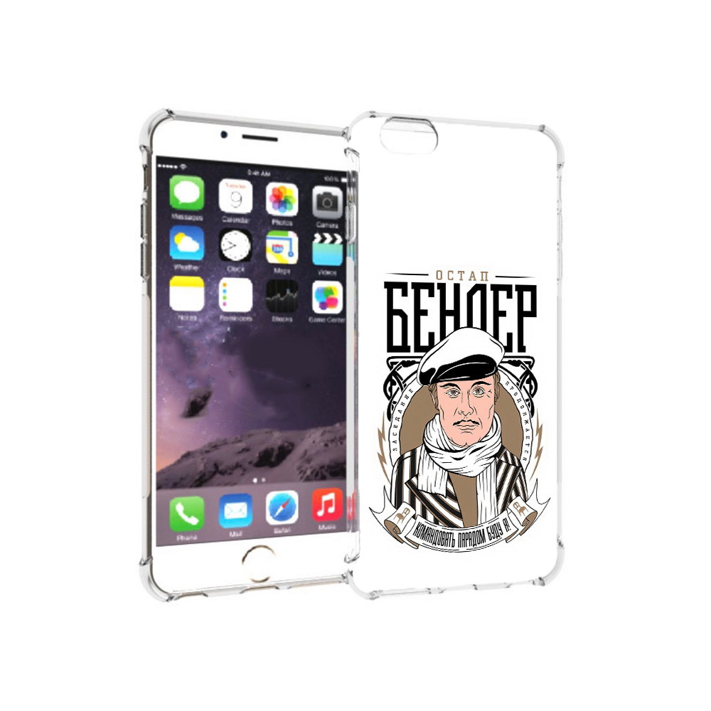 

Чехол MyPads Tocco для Apple iPhone 6 Plus Бендер, Прозрачный, Tocco