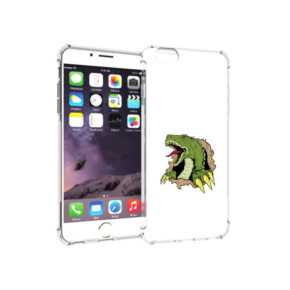 

Чехол MyPads Tocco для Apple iPhone 6 Plus годзила, Прозрачный, Tocco