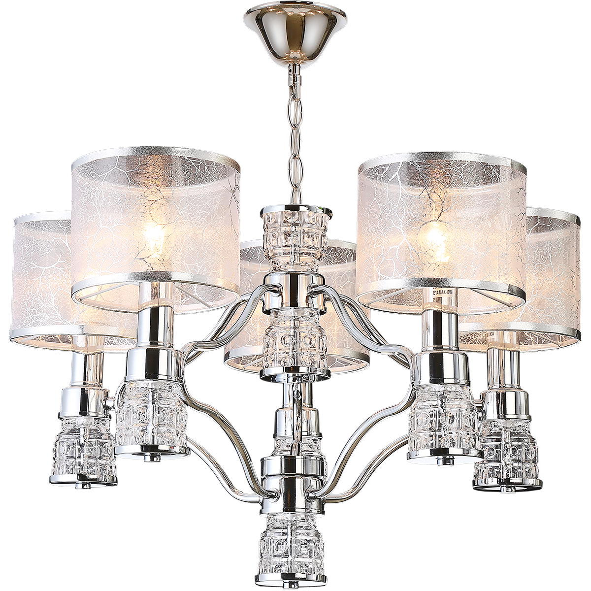 

Люстра классическая Illumico IL6216-5P-27 CR