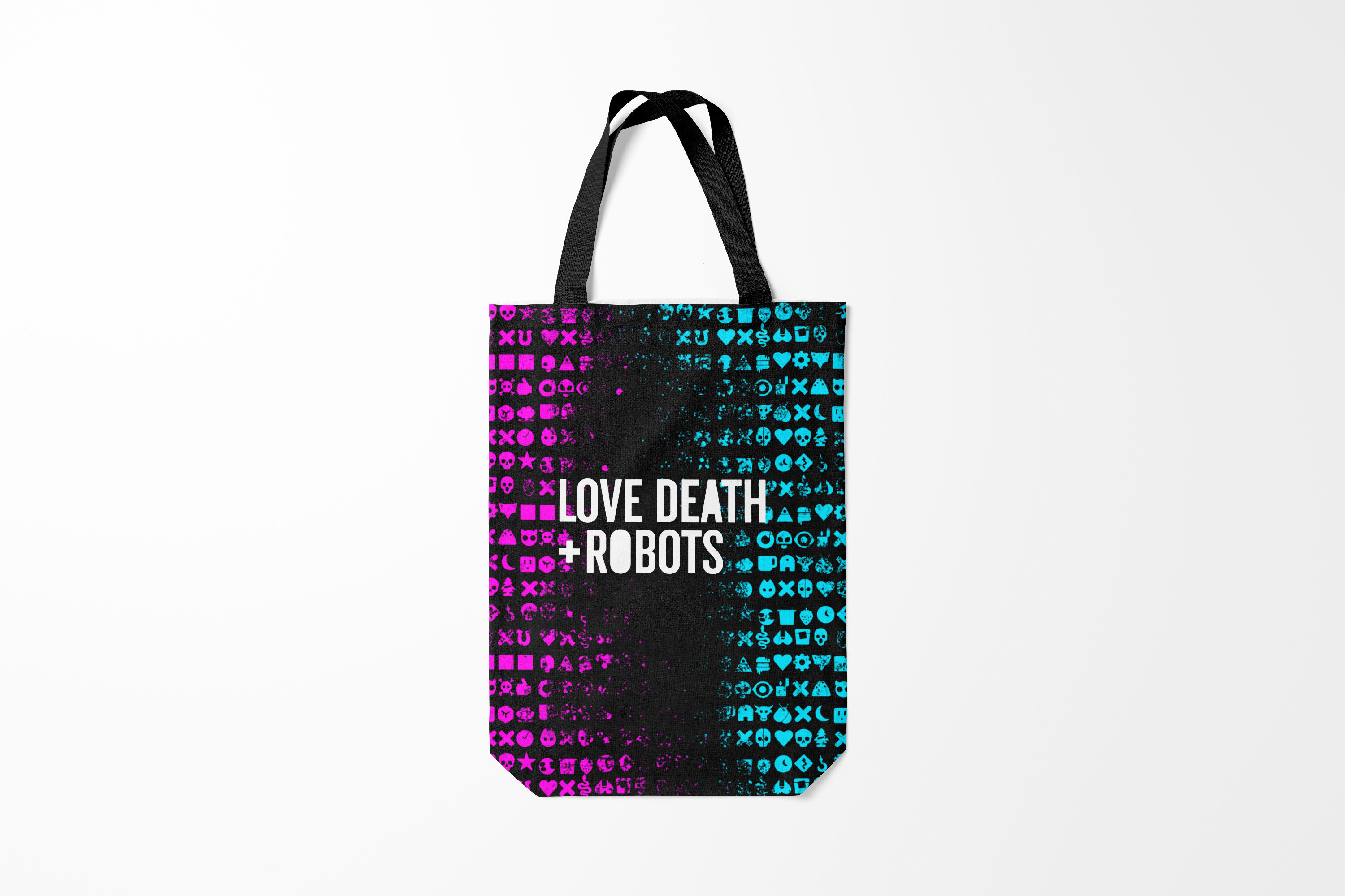 

Сумка шoппер унисекс Burnettie Love Death and Robots ЛЮБОВЬ СМЕРТЬ И РОБОТЫ, черный, Love Death and Robots ЛЮБОВЬ СМЕРТЬ И РОБОТЫ