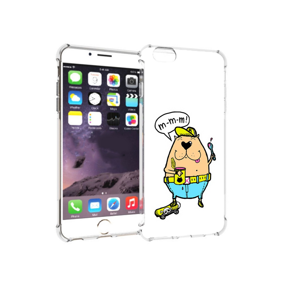

Чехол MyPads Tocco для Apple iPhone 6 Plus Бобр, Прозрачный, Tocco