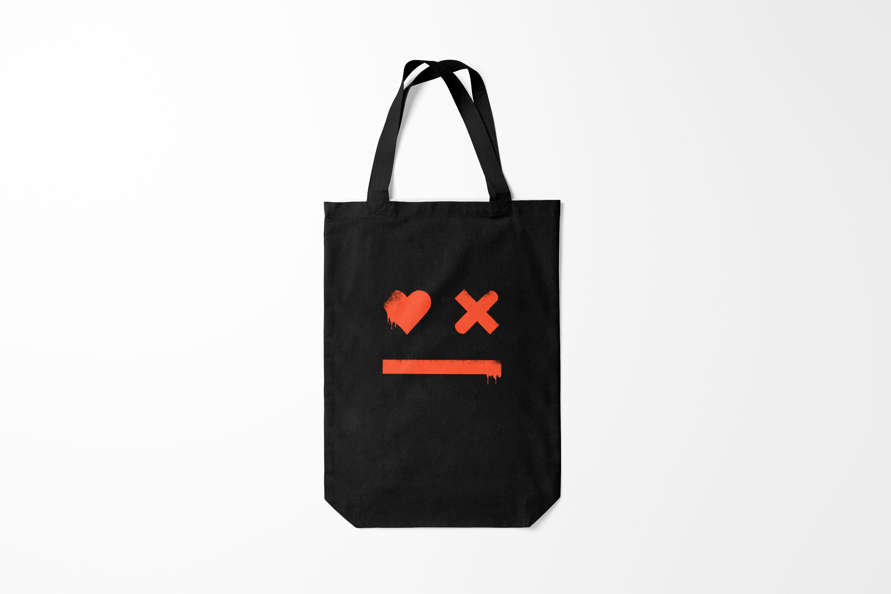 

Сумка шoппер унисекс Burnettie Love Death and Robots Smile, черный, Love Death and Robots Smile