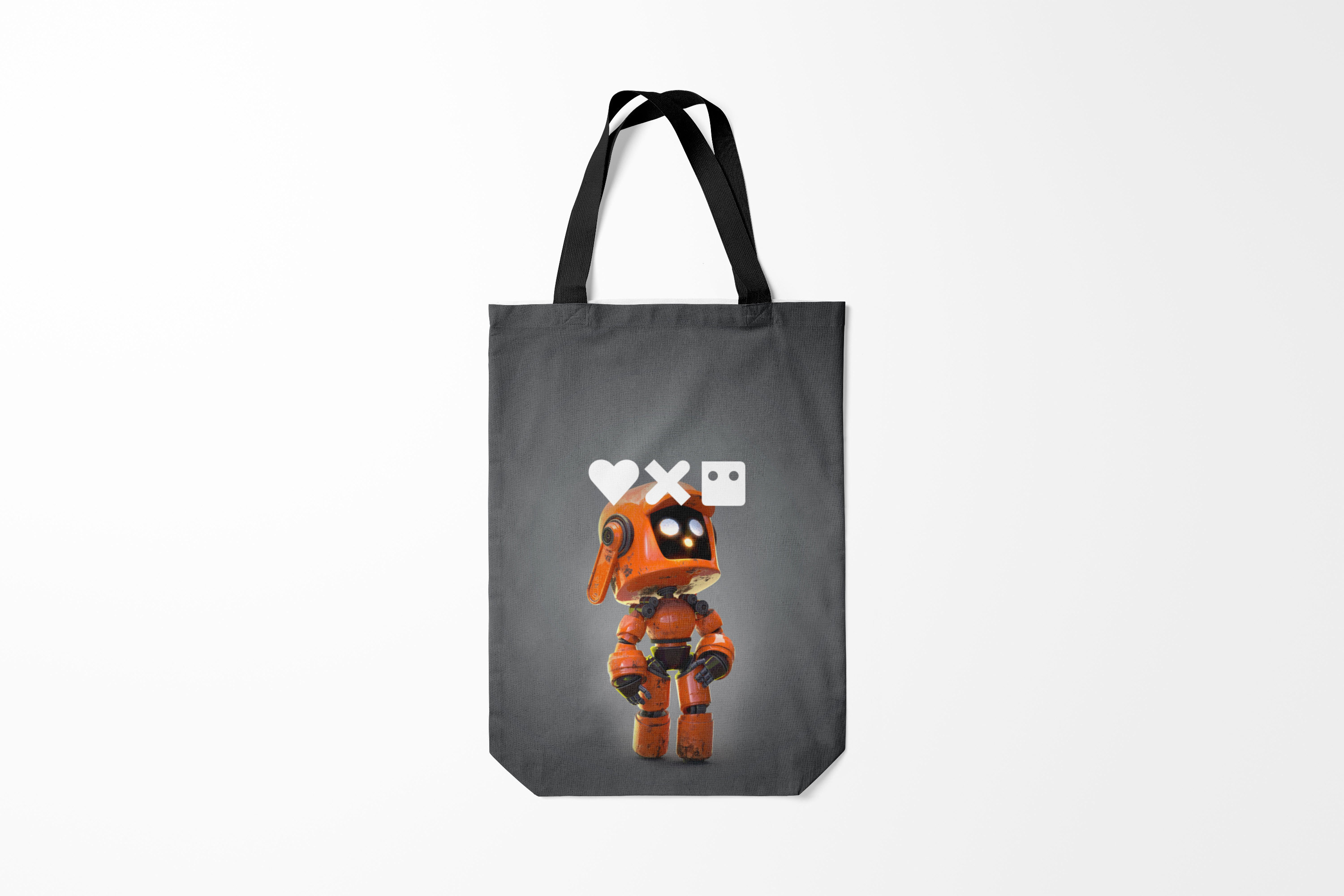 

Сумка шoппер унисекс Burnettie Love Death and Robots K VRC Z, черный, Love Death and Robots K VRC Z