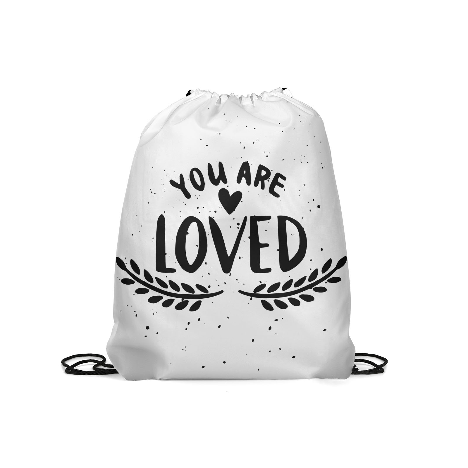 

Мешок для обуви унисекс Gorolla DrawstringBackpack 2138 белый, 42х35 см, DrawstringBackpack 2138
