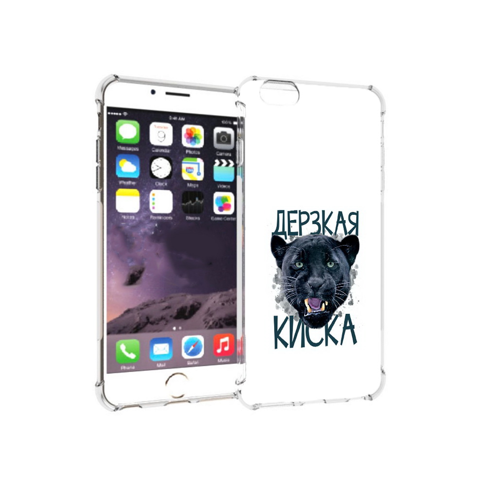 

Чехол MyPads Tocco для Apple iPhone 6 Plus дерзкая киска, Прозрачный, Tocco
