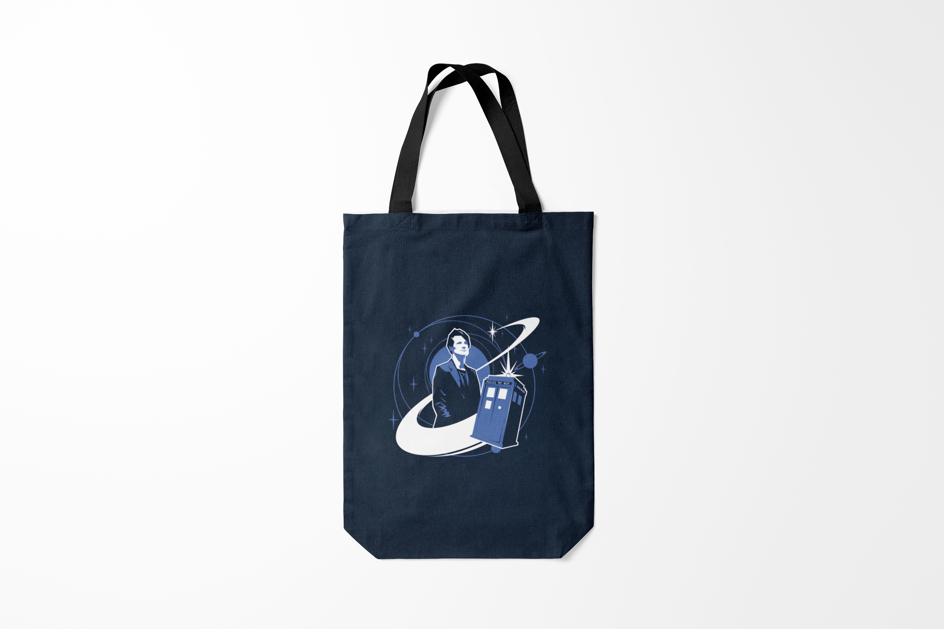 

Сумка шoппер унисекс Burnettie Doctor Who MATT SMITH, черный, Doctor Who MATT SMITH