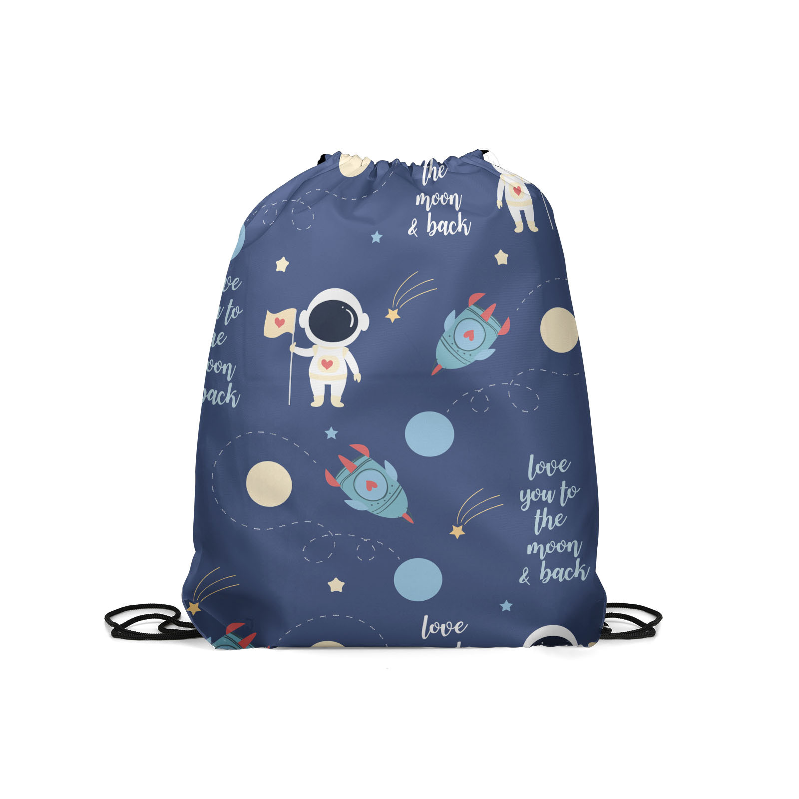 

Мешок для обуви унисекс Gorolla DrawstringBackpack 2078 синий, 42х35 см, DrawstringBackpack 2078