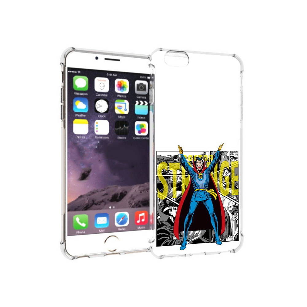 

Чехол MyPads Tocco для Apple iPhone 6 Plus доктор стренж комикс, Прозрачный, Tocco