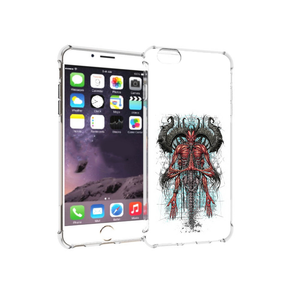 

Чехол MyPads Tocco для Apple iPhone 6 Plus дьявол, Прозрачный, Tocco
